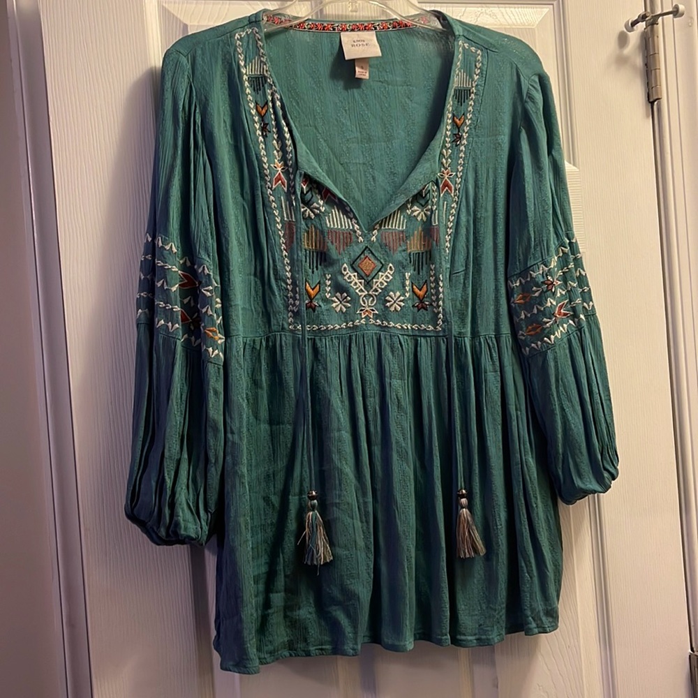 Knox Rose boho top